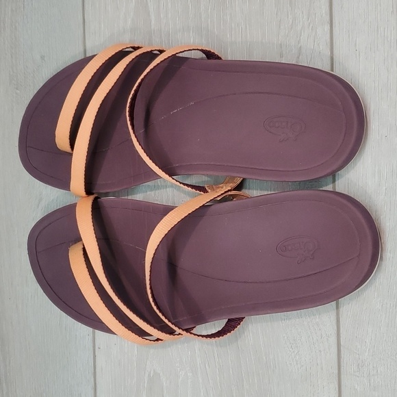 Chaco Women Lost Coast Comfort Sandals Slide shoes sz 6 - Picture 6 of 11